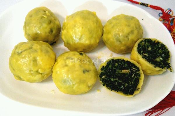 薄皮大馅儿荠菜团子的做法图解11