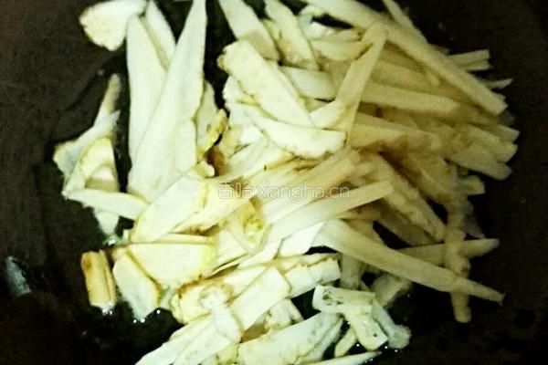 素炒苔菜的做法图解5