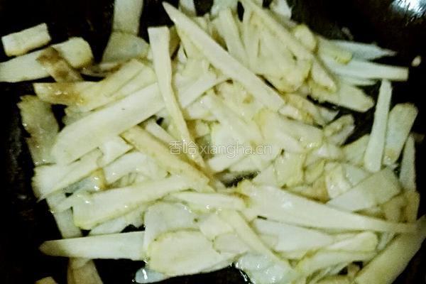 素炒苔菜的做法图解6