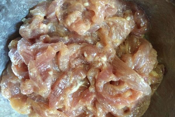 韭菜炒肉的做法图解6