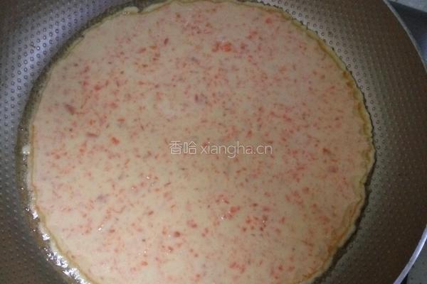 胡萝卜鸡蛋饼的做法图解5