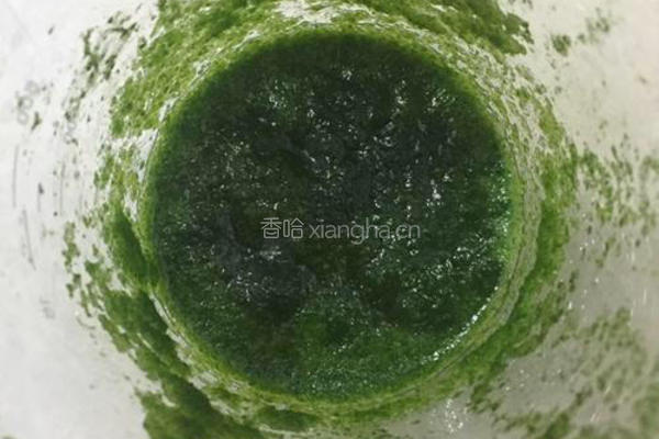 菠菜鸡蛋饼的做法图解1