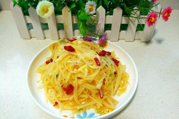 炝土豆丝的做法图解10