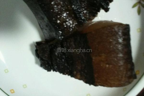 腊肉炒萝卜干的做法图解2