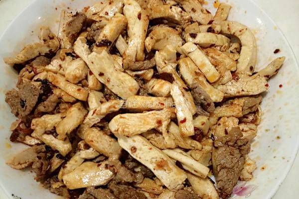 香干肉丝的做法图解9