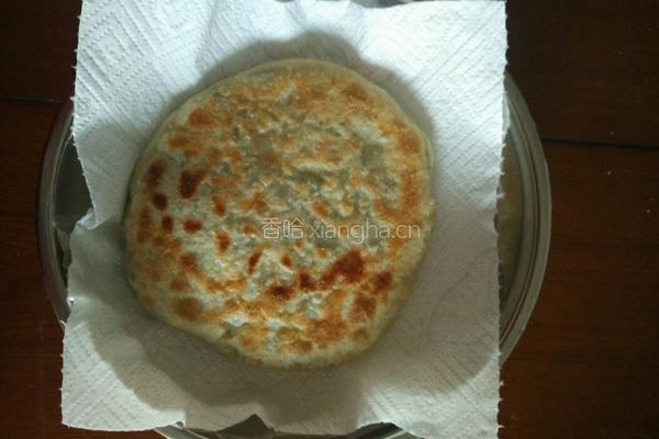 韭菜鸡蛋馅饼的做法图解9