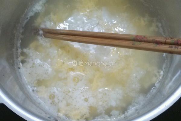 蛋花甜汤的做法图解4