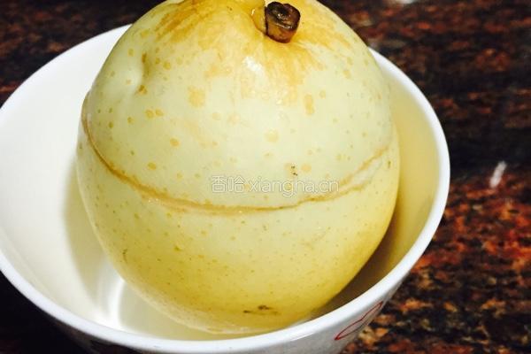 雪梨炖蜜糖的做法图解5