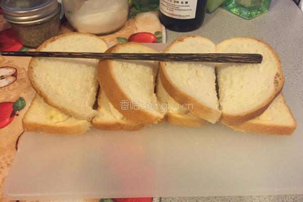 香蕉吐司 Banana Toast的做法图解2