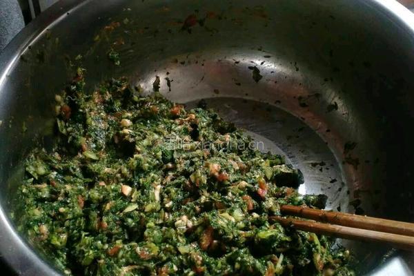 猪肉小白菜水饺的做法图解6