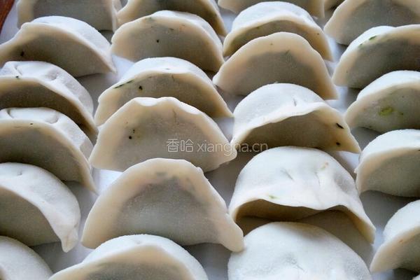猪肉小白菜水饺的做法图解12