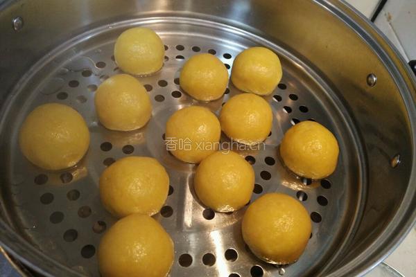 椰香糯米糍粑的做法图解12