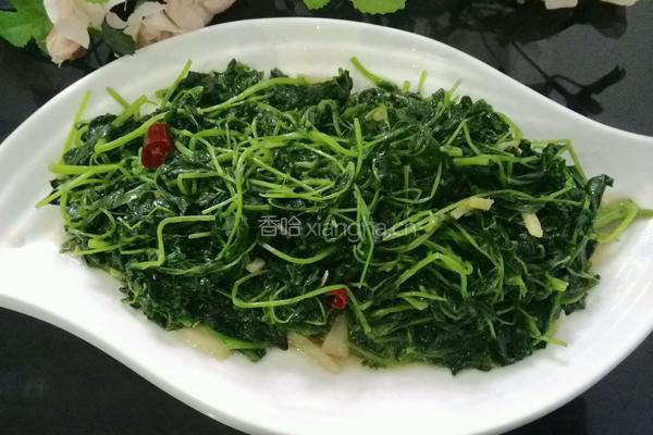 蒜蓉花草的做法图解7