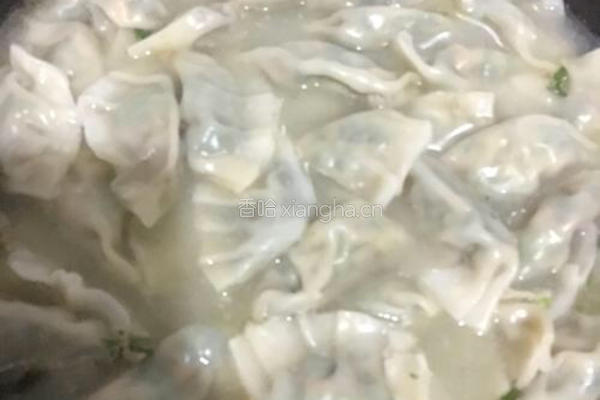 五花肉香菜胡萝卜蛋饺的做法图解12