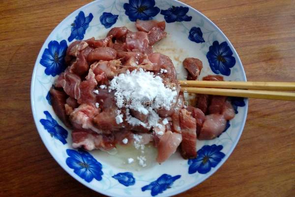 溜肉段的做法图解3