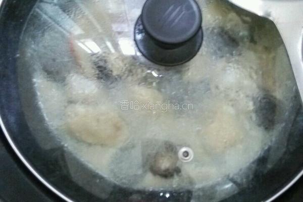 黑菇焖鸡翅的做法图解6