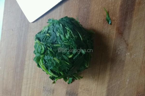花生碎拌马兰头的做法图解2