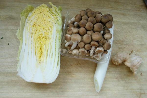 靓汤蟹味菇的做法图解1