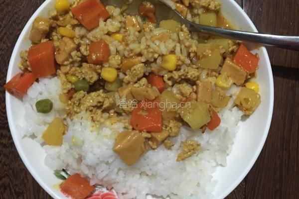 咖喱猪肉饭