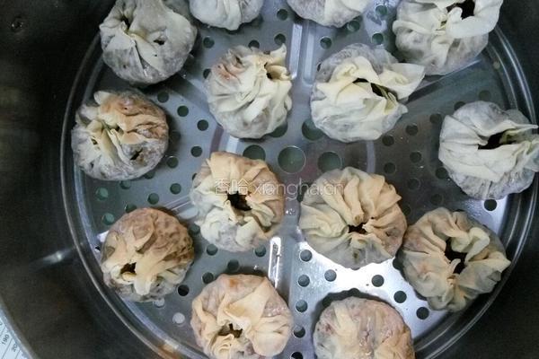 猪肉虾仁烧卖的做法图解9
