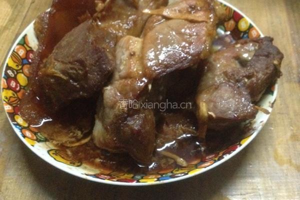 微波炉版叉烧肉的做法图解3