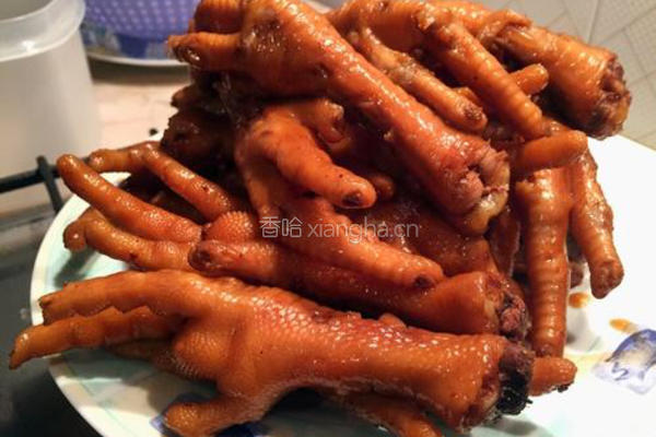 秘制鸡爪的做法图解4