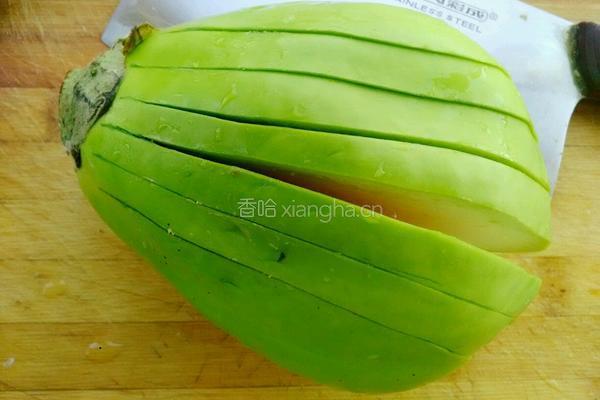 无油风琴烤茄子的做法图解4