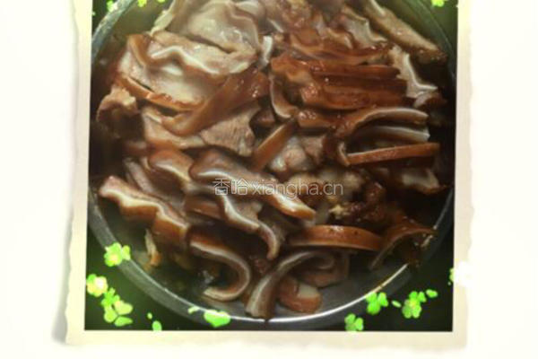 卤猪头皮的做法图解5