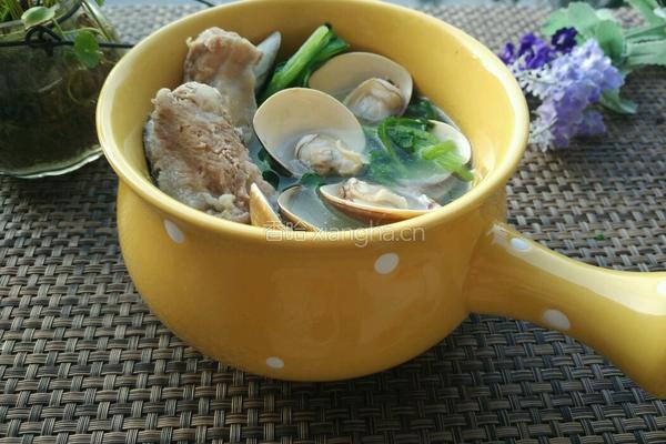 车螺芥菜猪骨汤的做法图解11