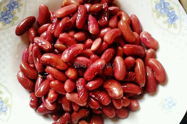 红豆浆的做法图解1