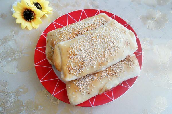五香烫面香酥长夹烧饼的做法图解18