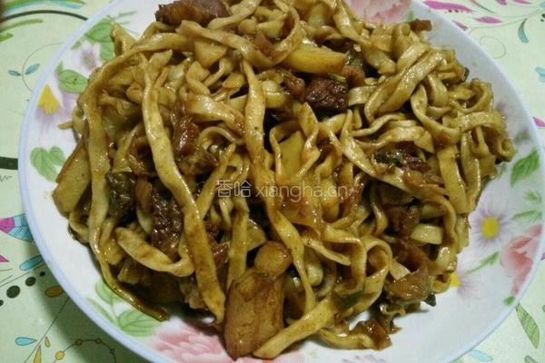酸菜焖面的做法图解10
