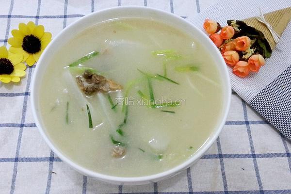 萝卜排骨汤的做法图解8