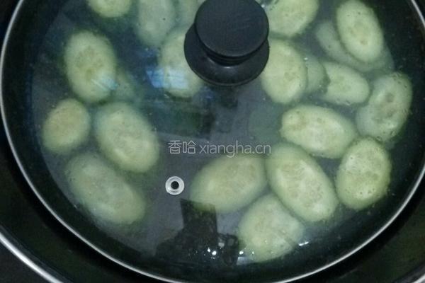 黄瓜肉末汤的做法图解5