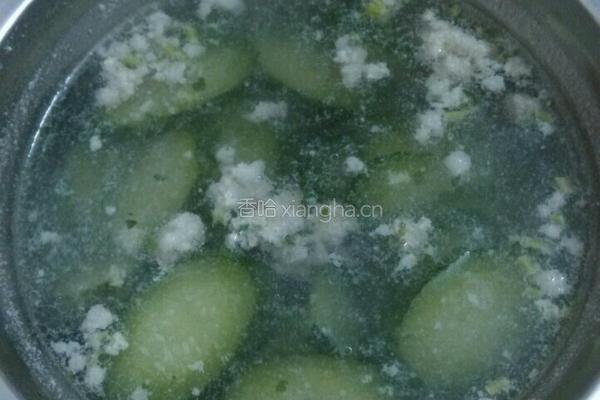 黄瓜肉末汤的做法图解7