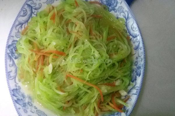 清炒莴笋丝