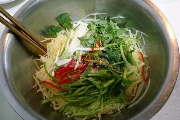 炝拌土豆丝的做法图解8