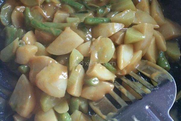 咖喱蔬菜饭的做法图解6