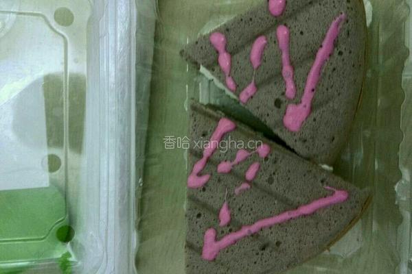 巧克力中空戚风蛋糕