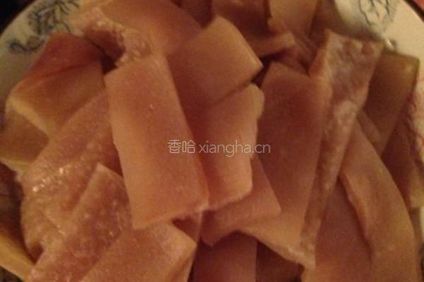 酱肉皮的做法图解2