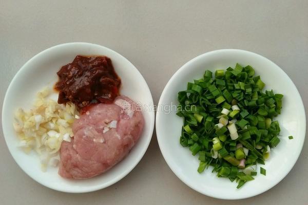 肉糜蒸豆付的做法图解2