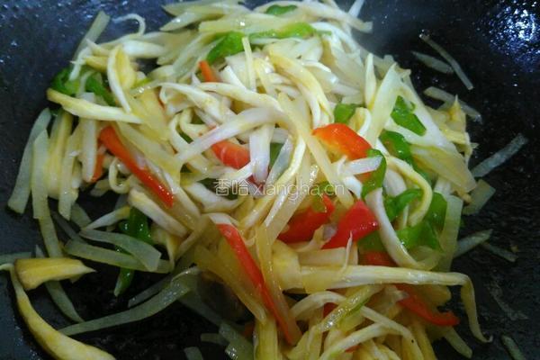 土豆炒鸡腿菇的做法图解8