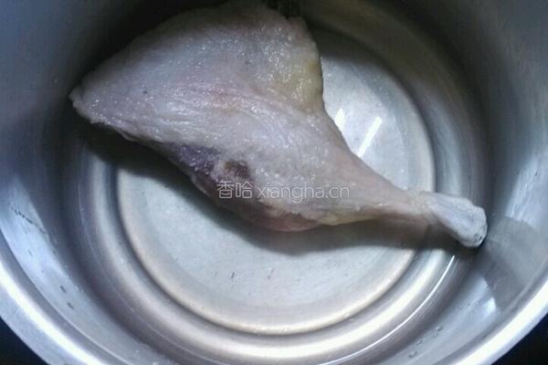 盐焗鸭肉的做法图解3