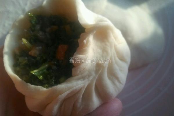 雪里蕻猪肉大包的做法图解7