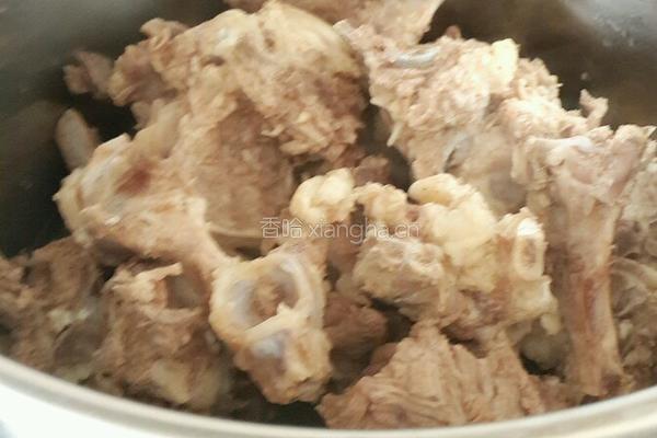 酱羊蝎子的做法图解4