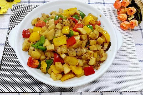 宫爆杏鲍菇的做法图解9