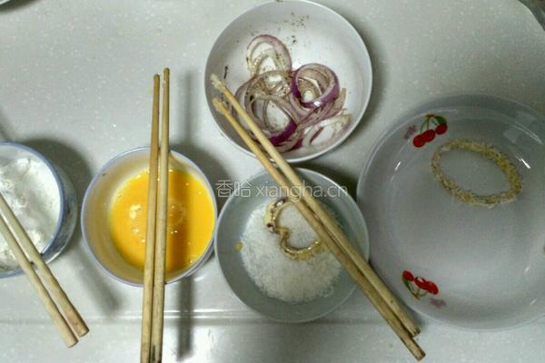 脆炸洋葱圈的做法图解1
