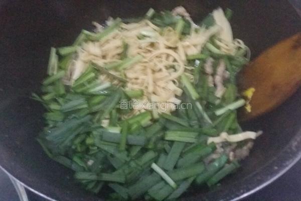 韭菜肉丝的做法图解3