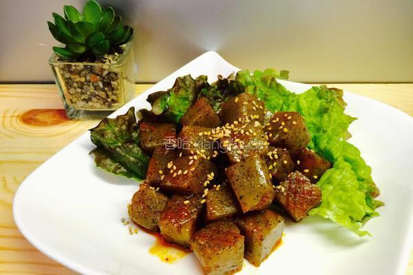 香辣魔芋豆腐的做法图解6