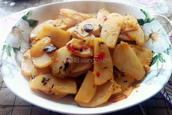酸辣土豆片的做法图解6